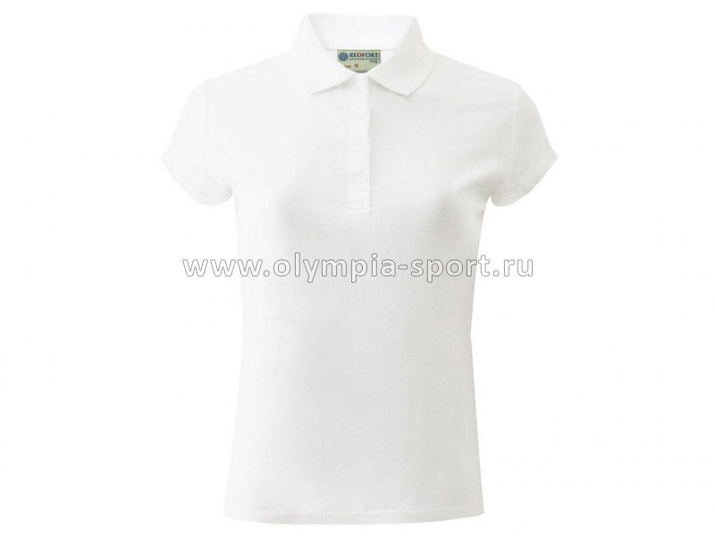 Рубашка-поло RedFort женская белая р.S (44)