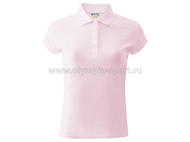Рубашка-поло RedFort женская св-розовая