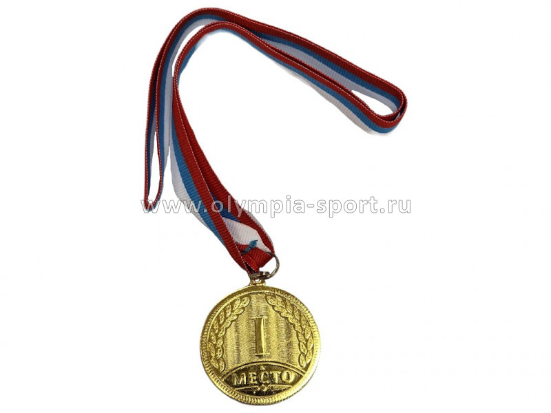 Комплект (медаль MD Rus.523 G, лента V2_W/BL/RD)