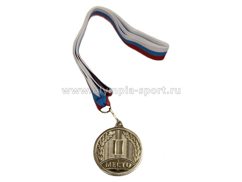 Комплект (медаль MD Rus.523 S, лента V2_W/BL/RD)