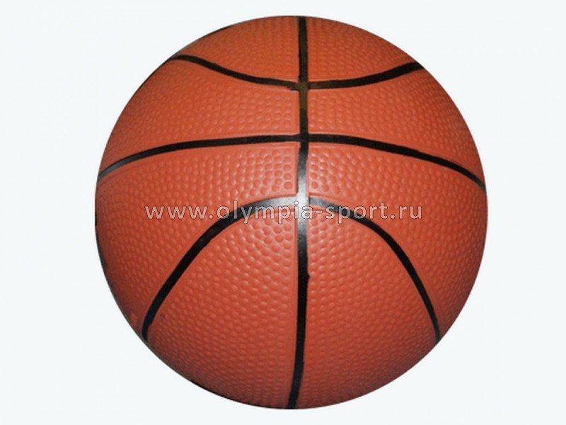 Мяч надувной баскетбольный, диаметр 14см 14-Б