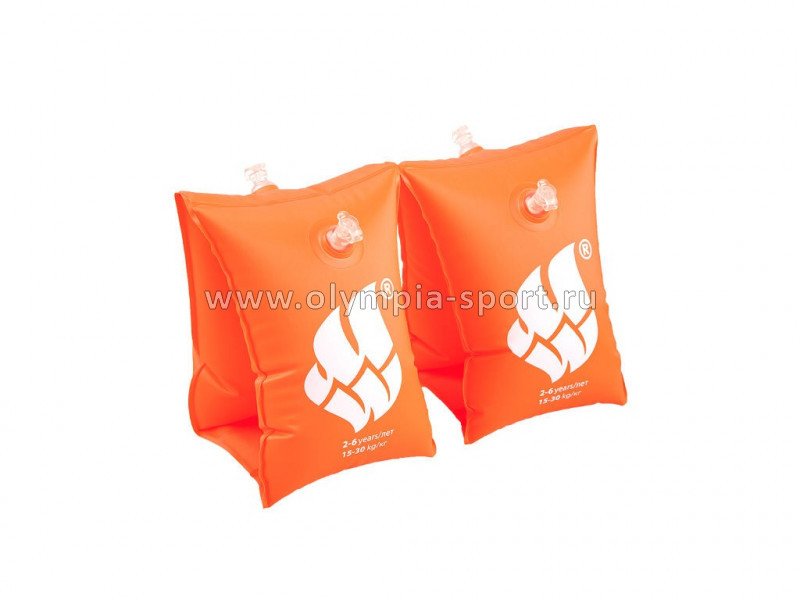 Нарукавники для плавания Mad Wave Basic, надувные, 12+, Orange