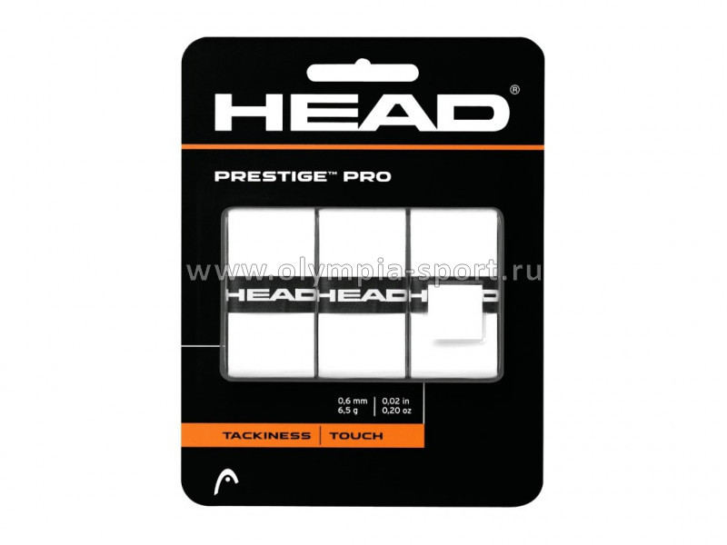 Намотки тонкие Head Prestige Pro Overwrap (бел) 282009