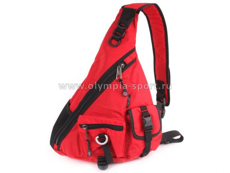 Рюкзак Polar П1378-01 однолямочный красный