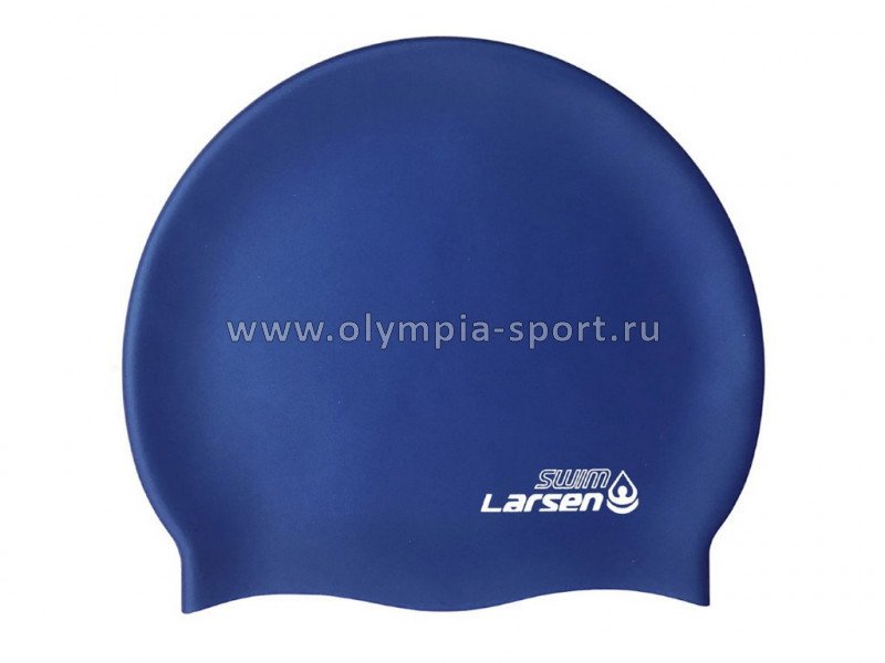 Шапочка для плавания Larsen SC15 синий металлик