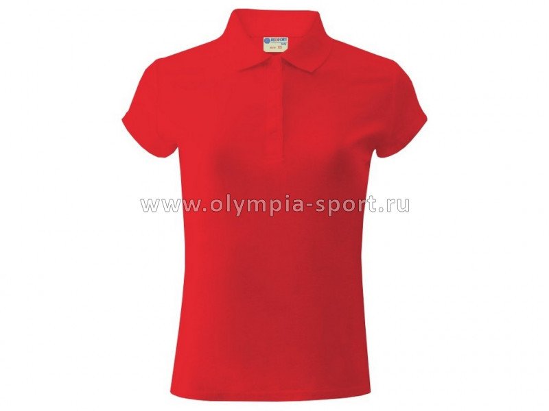 Рубашка-поло RedFort женская красная р.L (48)
