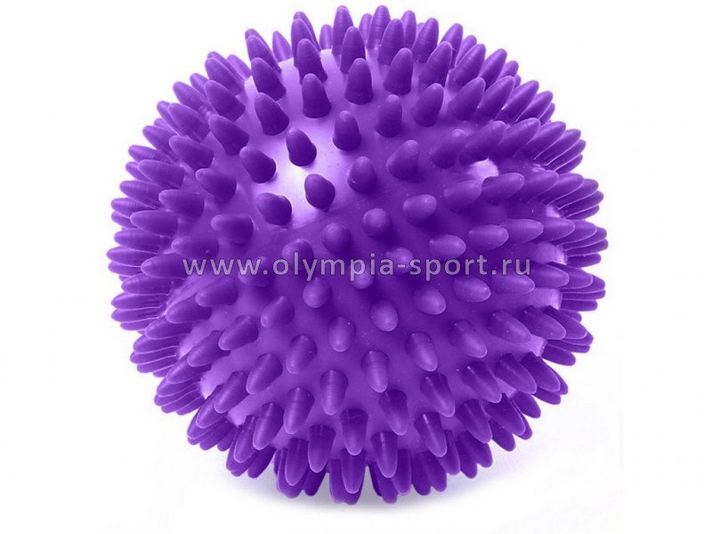 Мяч массажный твердый ПВХ 6см (фиолетовый) C33445