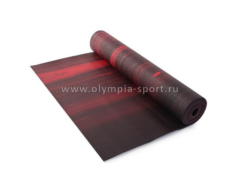Коврик для фитнеса и йоги Larsen PVC multicolor р180х60х0,5см