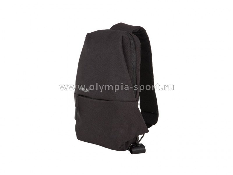 Рюкзак Polar П0309-05 Black (черный) однолямочный