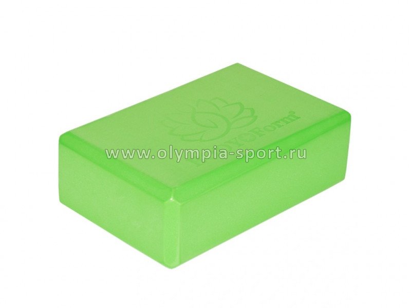 Блок для йоги BF-YB02 (зеленый)