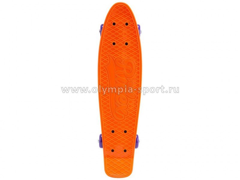 Скейтборд круизер пласт. RIDEX Pumpkin 22"x6", ABEC-7