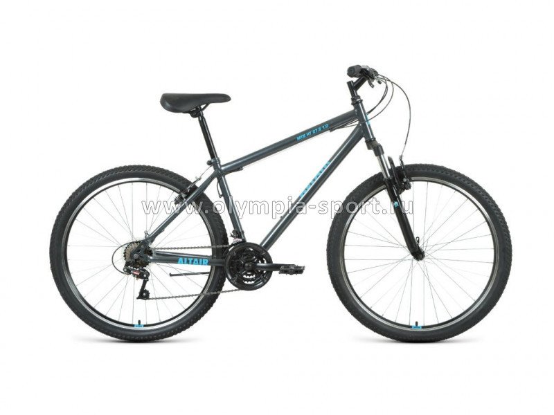 Велосипед ALTAIR MTB HT 27,5 1.0 (27,5" 21ск рост 17") темно-серый/мятный