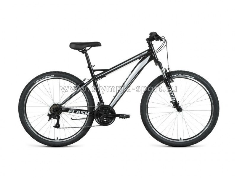 Велосипед Forward FLASH 26 1.2S (26" 21ск рост 15") черный/серый