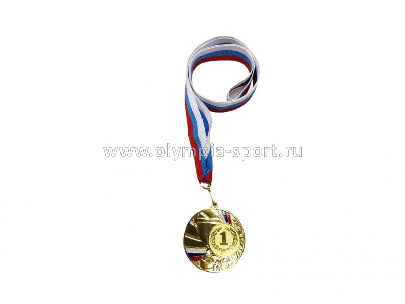 Комплект (медаль MD Rus.539 G, вкладыш AM1-105G, лента V2_W/BL/R)