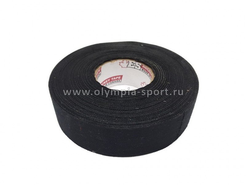 Изолента для крюка ES Hockey Tape р.24mm*25m (черная)