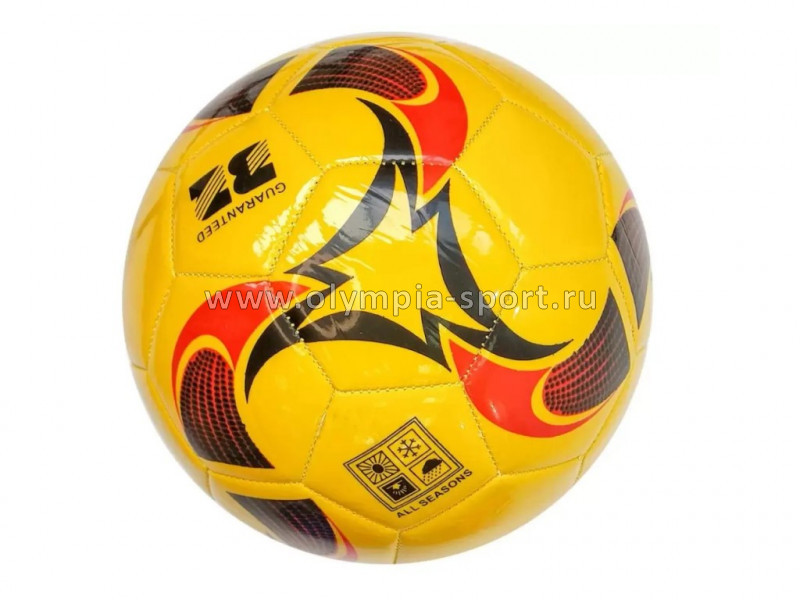 Мяч футбольный №5 E33519-5 PVC 2.5, машин. сшивка