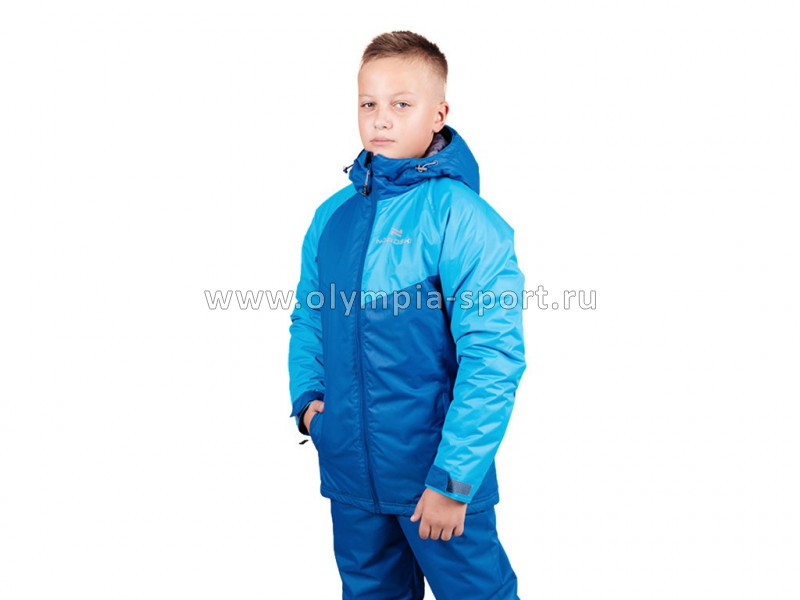 Куртка утепленная Nordski Jr. Premium-Sport Blue/True Blue
