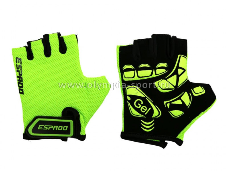 Перчатки для фитнеса Espado ESD004 цв.зеленый
