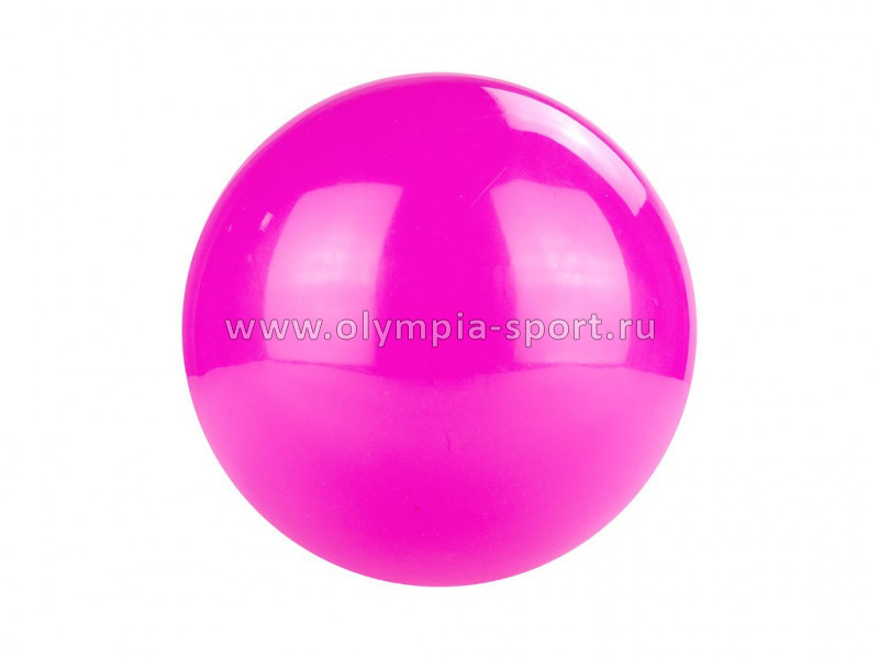 Мяч для художественной гимнастики Torres д.19см, ПВХ, розовый
