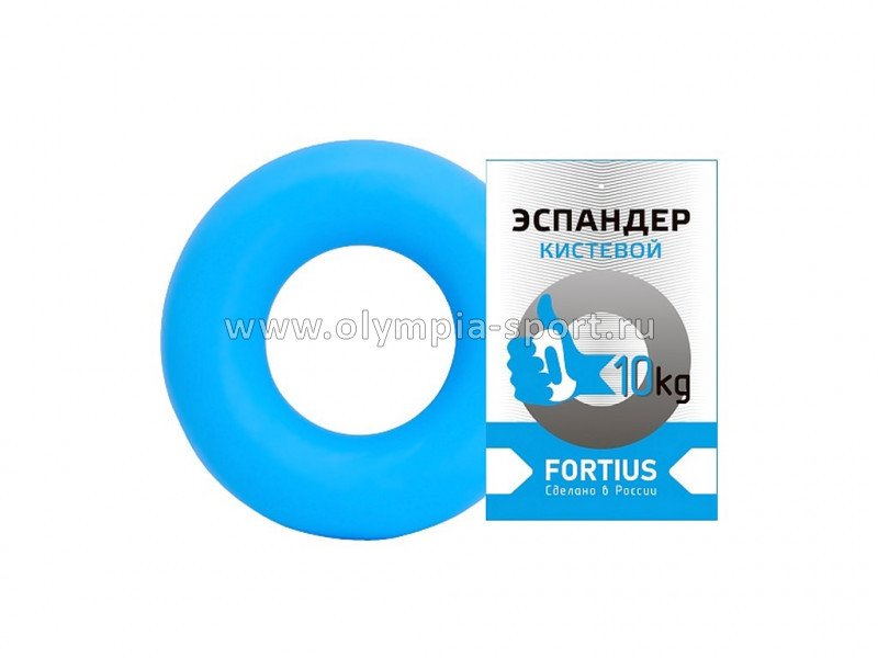 Эспандер кистевой Fortius 10кг (голубой)