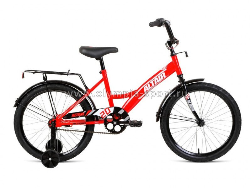Велосипед ALTAIR KIDS 20 (20" 1ск рост 13") красный/серебристый
