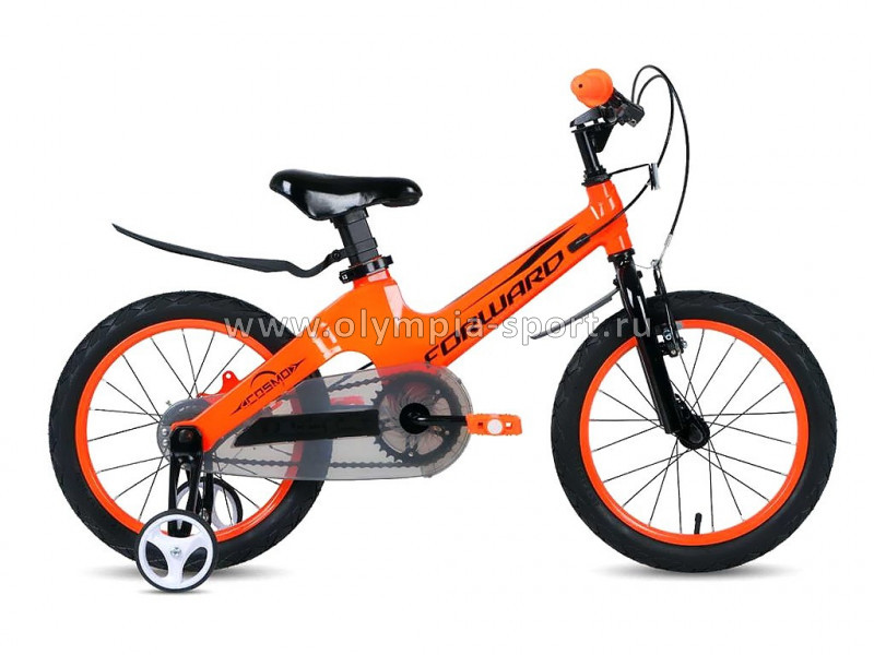 Велосипед Forward COSMO 16 (16" 1ск) оранжевый