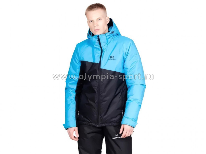 Куртка утепленная Nordski Active Blue/Black 346170