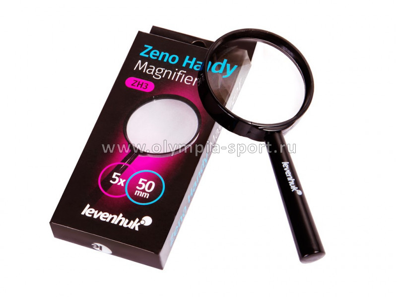 Лупа Levenhuk Zero Handy ZH3 ручная круглая 5х, 50 мм