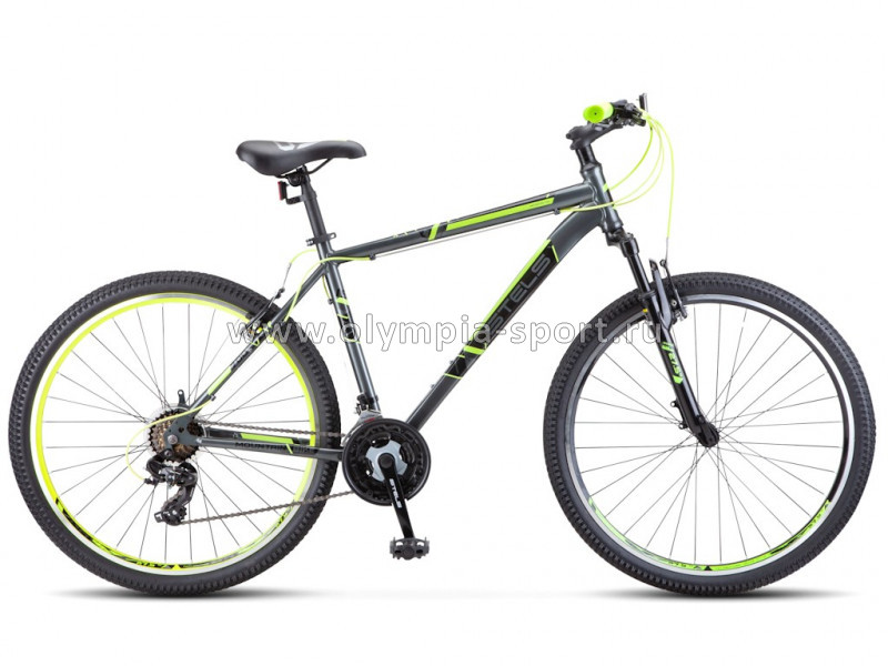 Велосипед Stels Navigator-700 V (27,5" 21ск рост 17.5) черный матовый