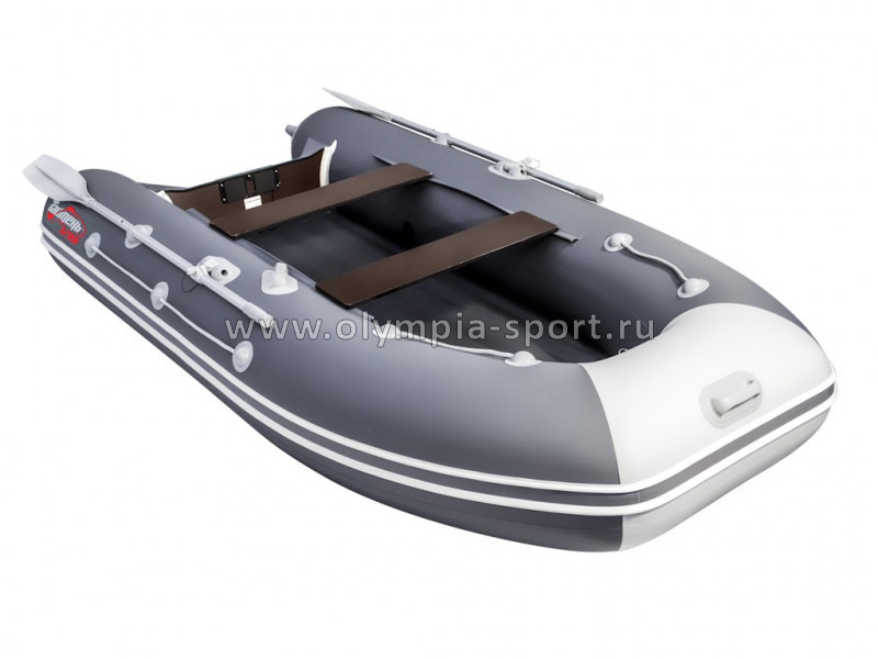 Лодка Таймень LX 3200 НДНД графит/светло-серый
