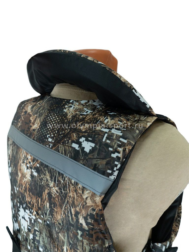 Жилет спасательный Таймень M 50-60кг (Лес пиксель)