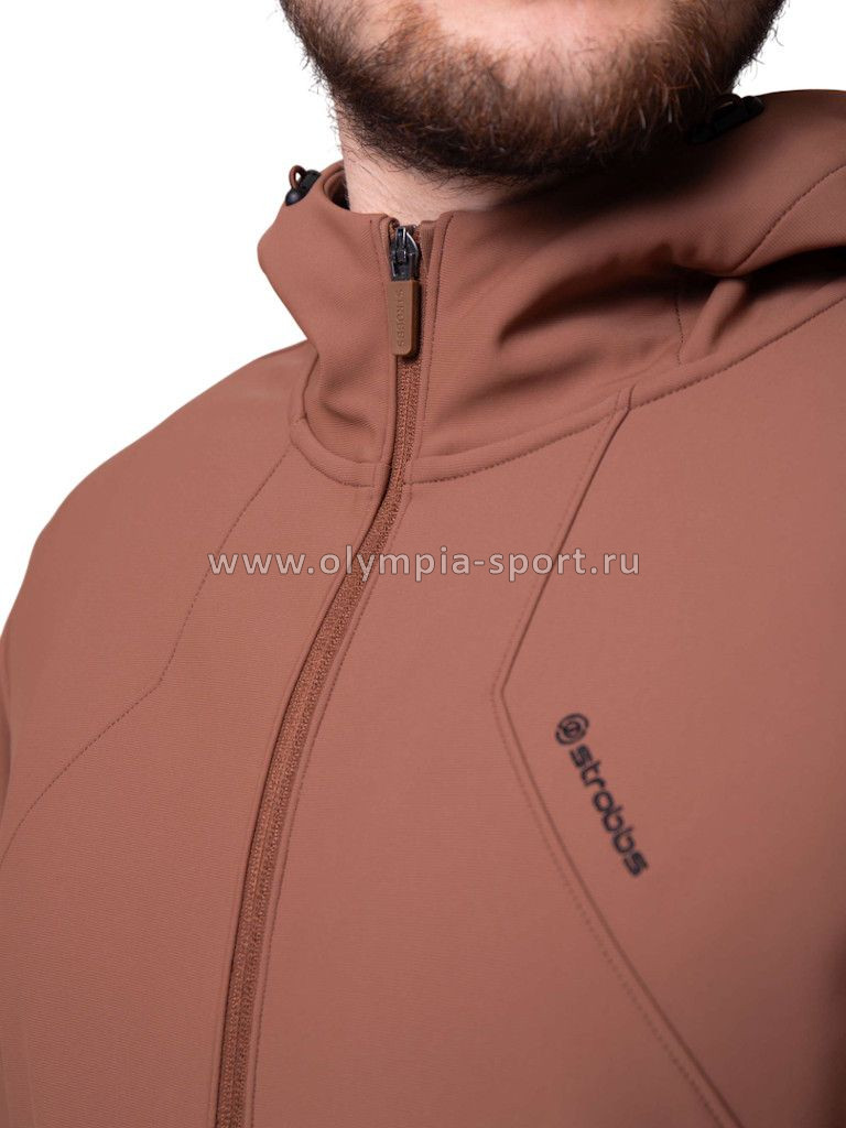 Толстовка мужская Strobbs E2416-7 коричневый