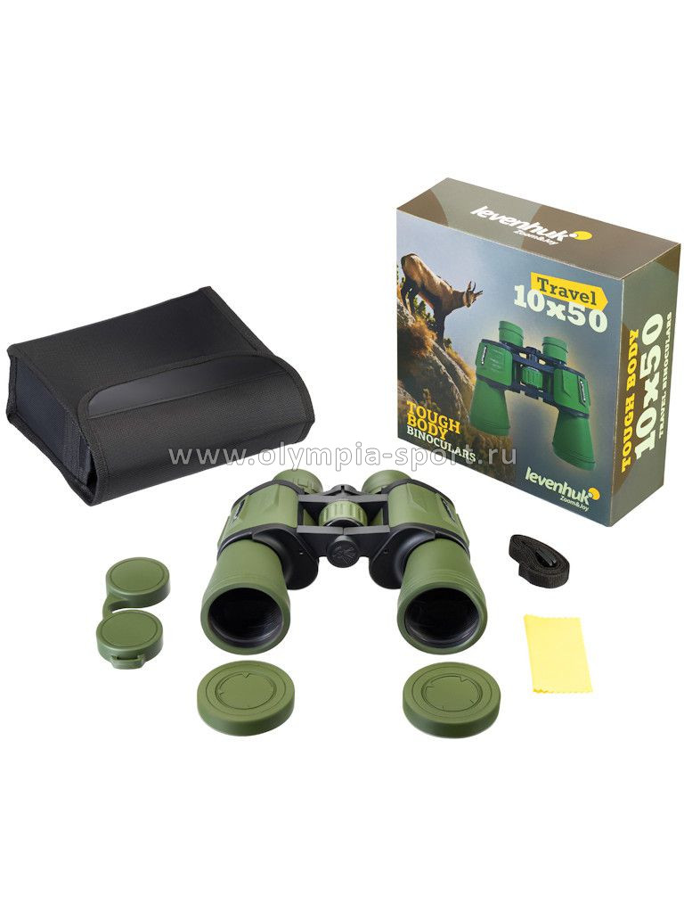 Бинокль Levenhuk Travel 10x50