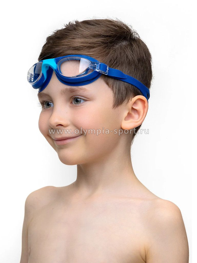 Очки для плавания 25DEGREES Coral Navy/Blue, детские (6-11 лет)