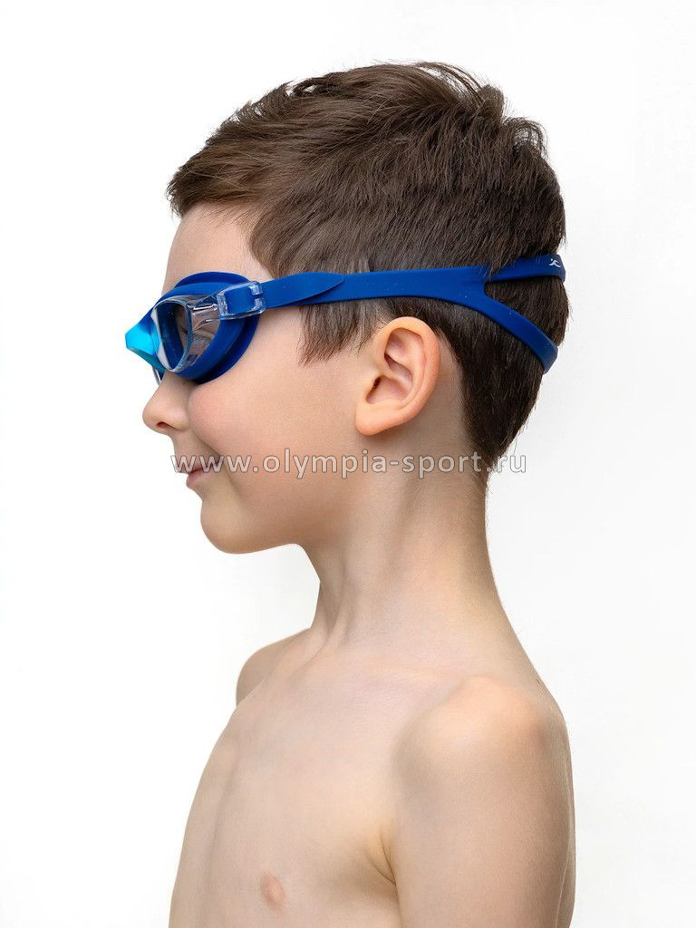 Очки для плавания 25DEGREES Coral Navy/Blue, детские (6-11 лет)