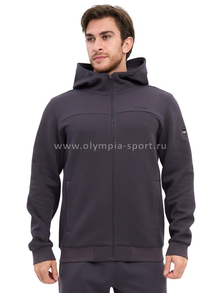 Толстовка мужская Strobbs E2402-1 темно-серый