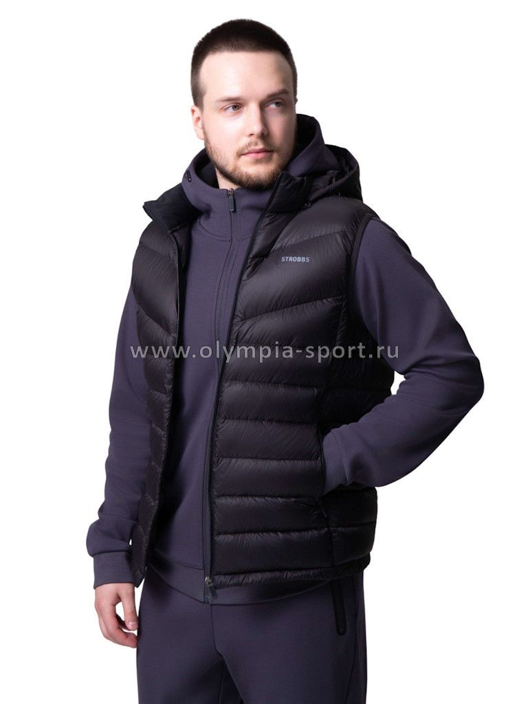 Жилет мужской Strobbs E2419-3 черный