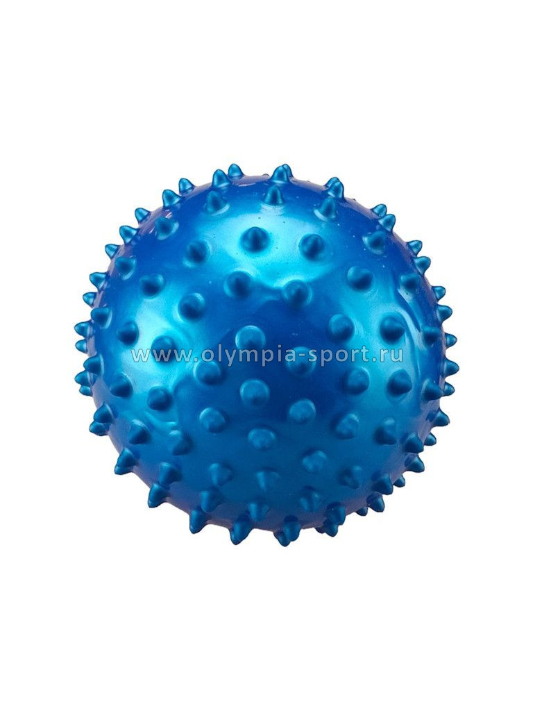 Мяч массажный диаметр 23см синий