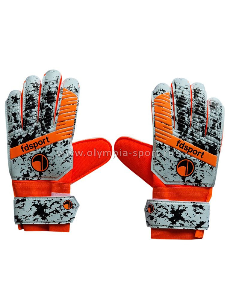 Перчатки вратарские FS531 оранжевые
