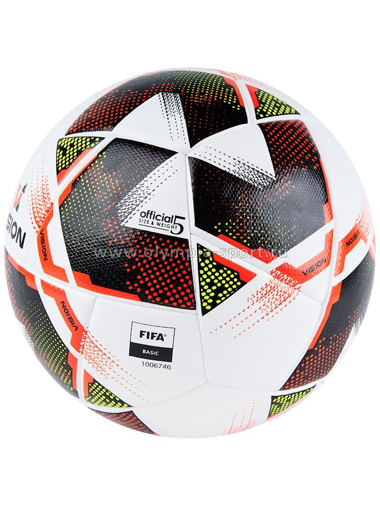 Мяч футбольный VISION Spark р.5, FIFA Basic, ПУ, мультиколор