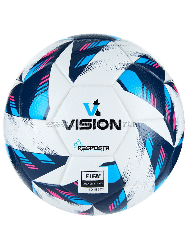 Мяч футбольный VISION Resposta р.5, FIFA Quality Pro, MF, бел-мультиколор