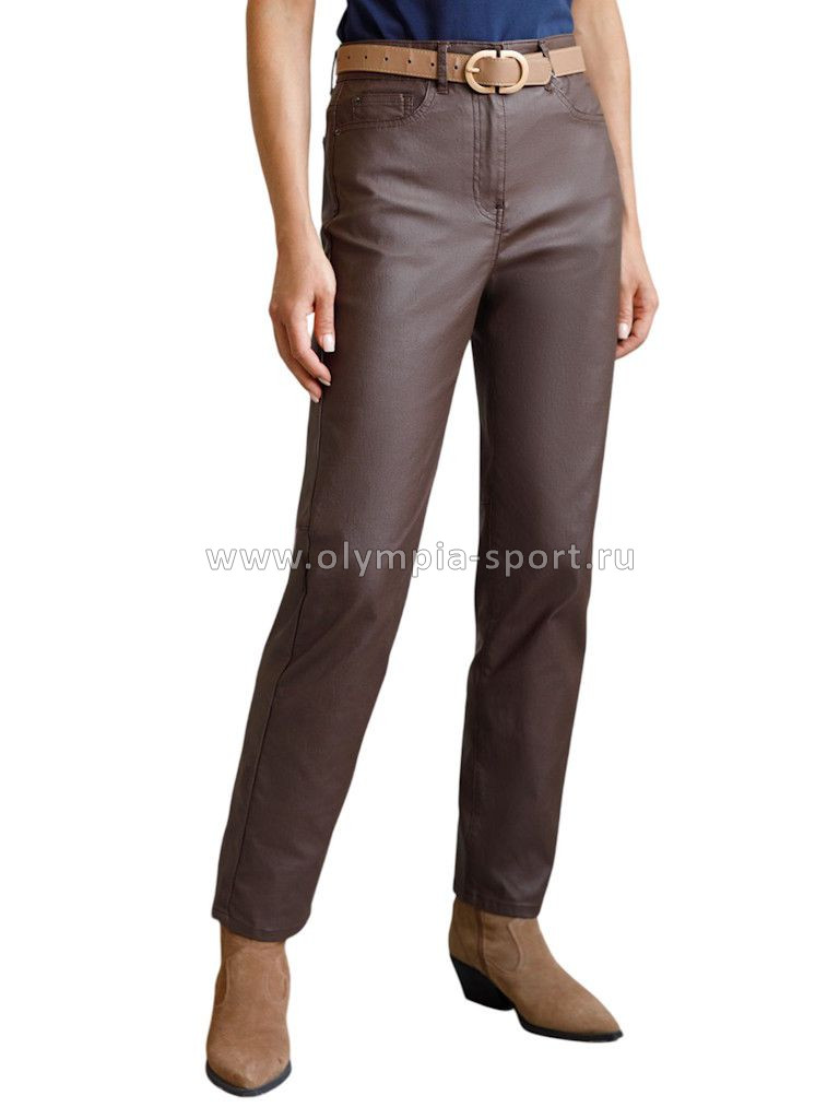 Брюки женские Vilatte D24.274 коричневый