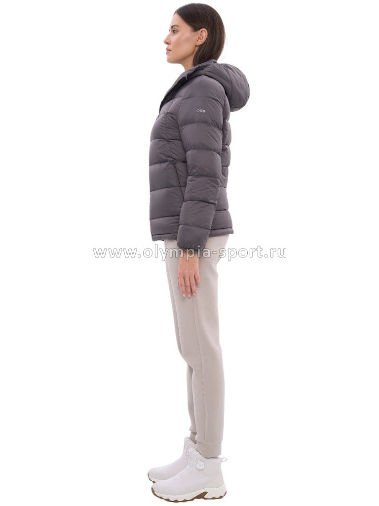 Пуховик женский Strobbs T3436-1, темно-серый