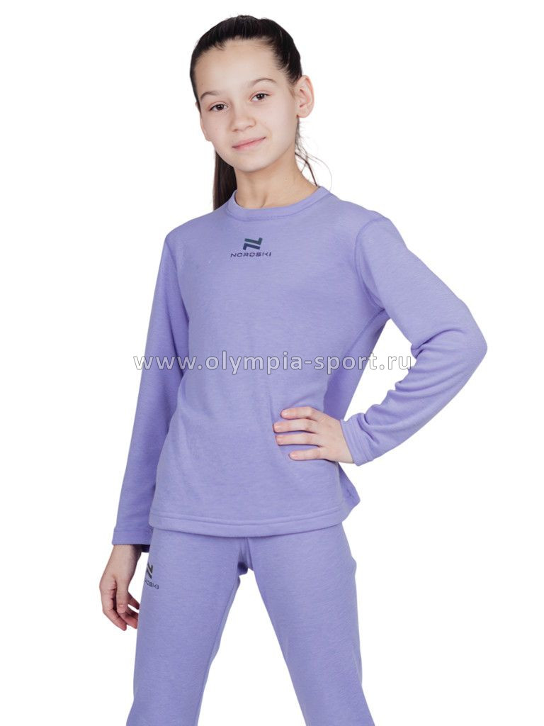 Термобелье Nordski Jr.Jr.Soft Lavender (комплект) NSJ358932