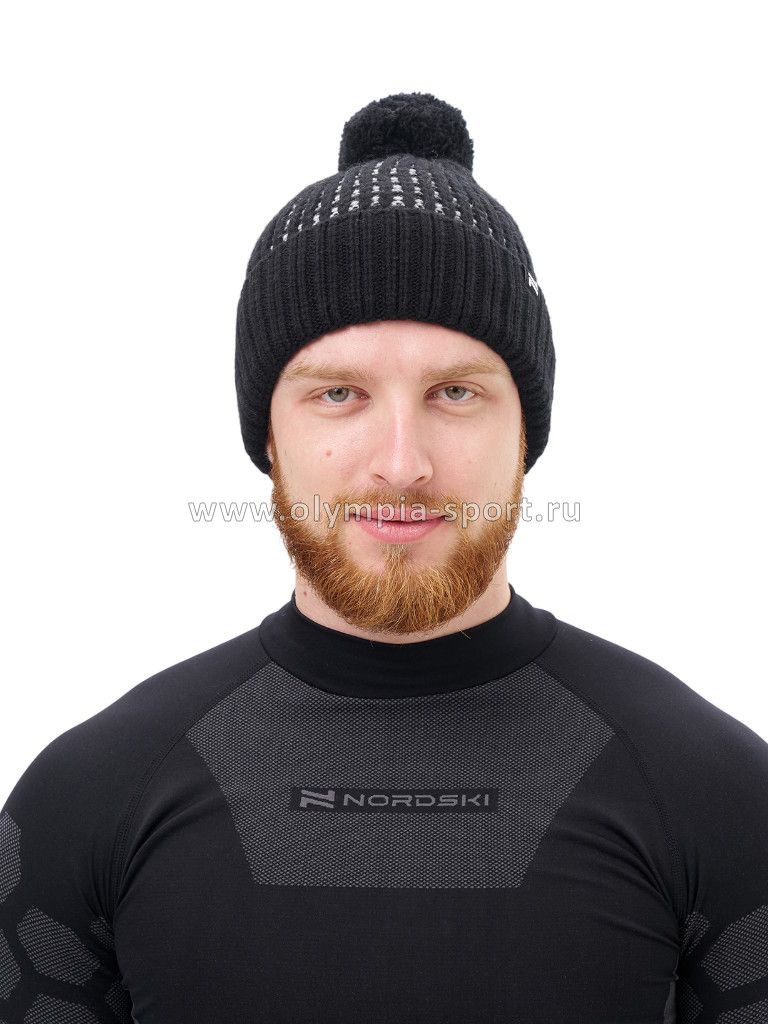 Шапка Nordski Alpine Black NSV739100 OS