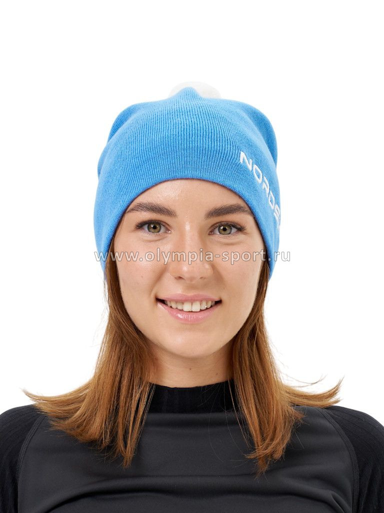 Шапка Nordski Embroidery Light Blue NSV740790 OS
