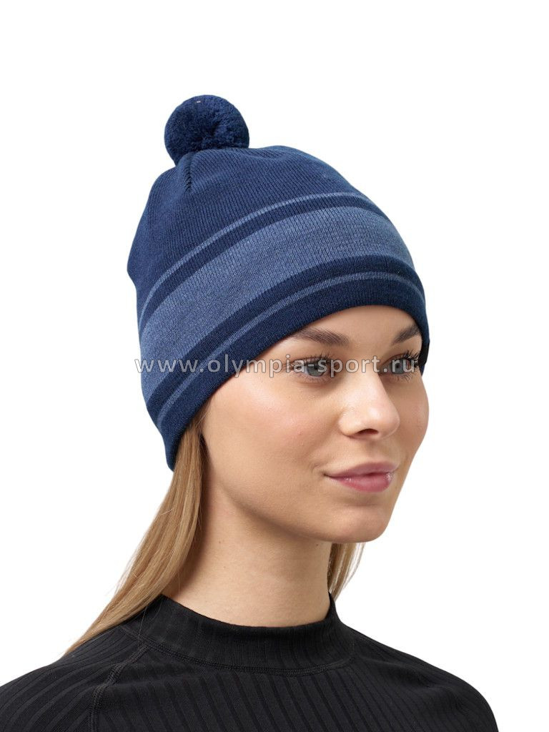 Шапка Nordski Tone Stripe Blue NSV767125 OS