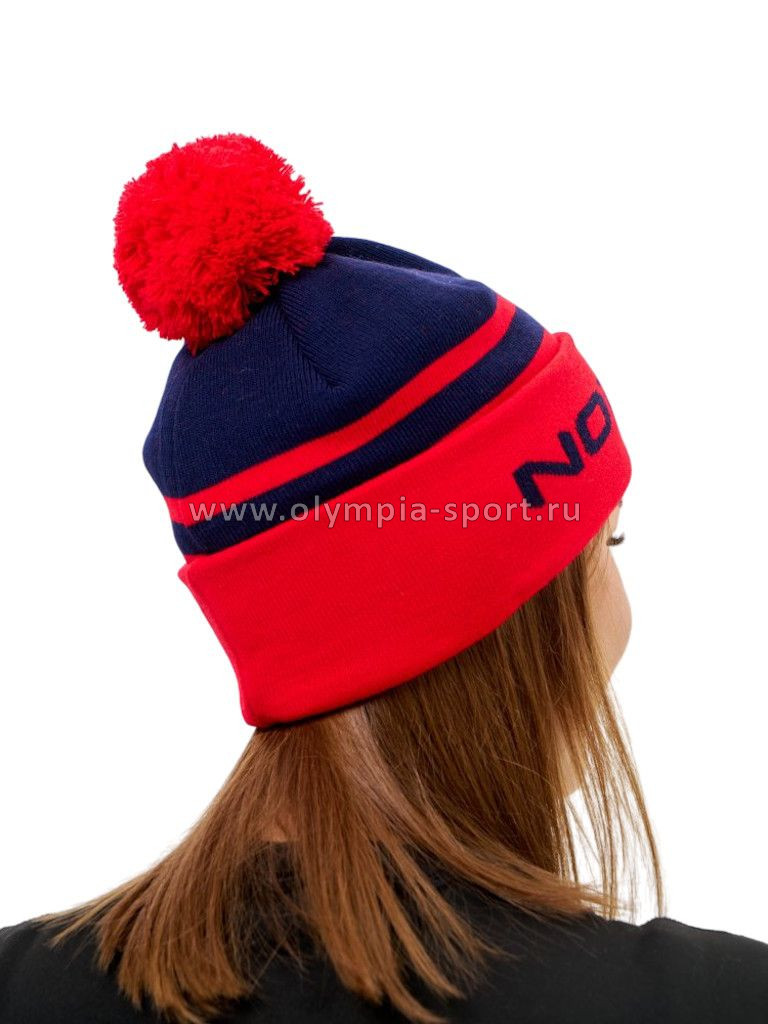 Шапка Nordski Winter Dark Blue/Red NSV727190 OS