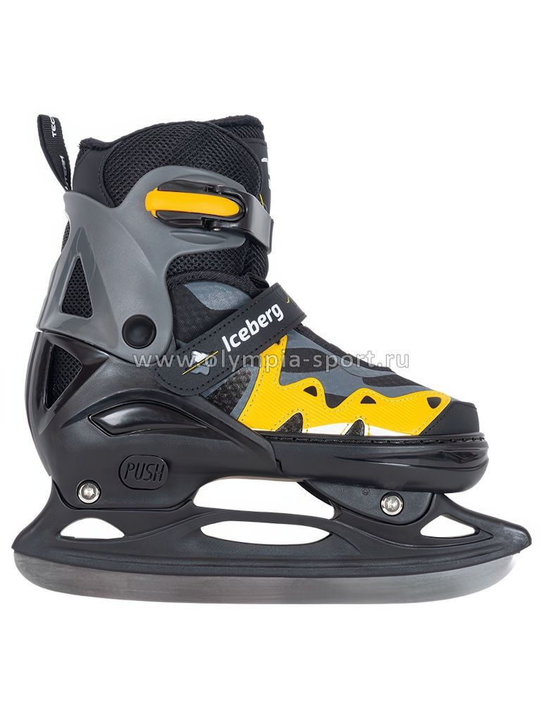 Коньки раздвижные TT Iceberg yellow