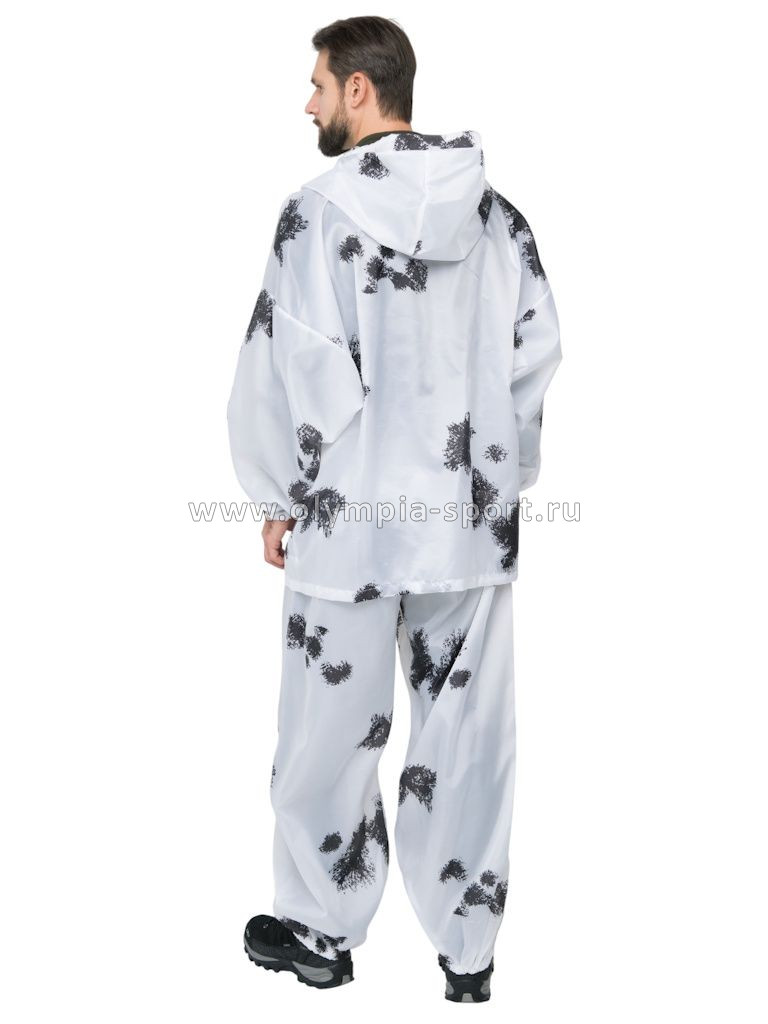 Костюм зимний маскировочный Метель клякса тк.шелк